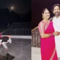 Vikrant Massey Touches Wife Sheetal’s Feet While She Opens Karwa Chauth Fast By Taking His Blessings