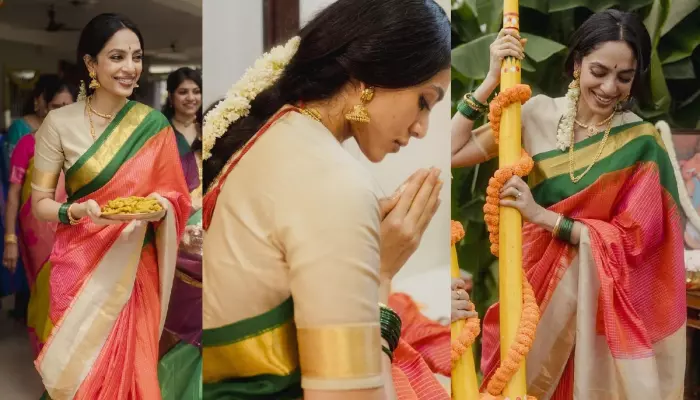 Sobhita Dhulipala And Chaitanya's 'Godhuma Raayi Pasupu Danchatam': Know All About The Telugu Ritual