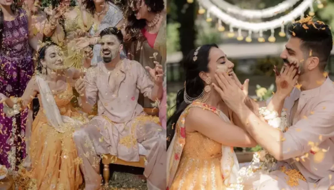 Surbhi Jyoti Dances In Joy At Her Haldi Ceremony, She Looks The Prettiest In A Simple ‘Anarkali’