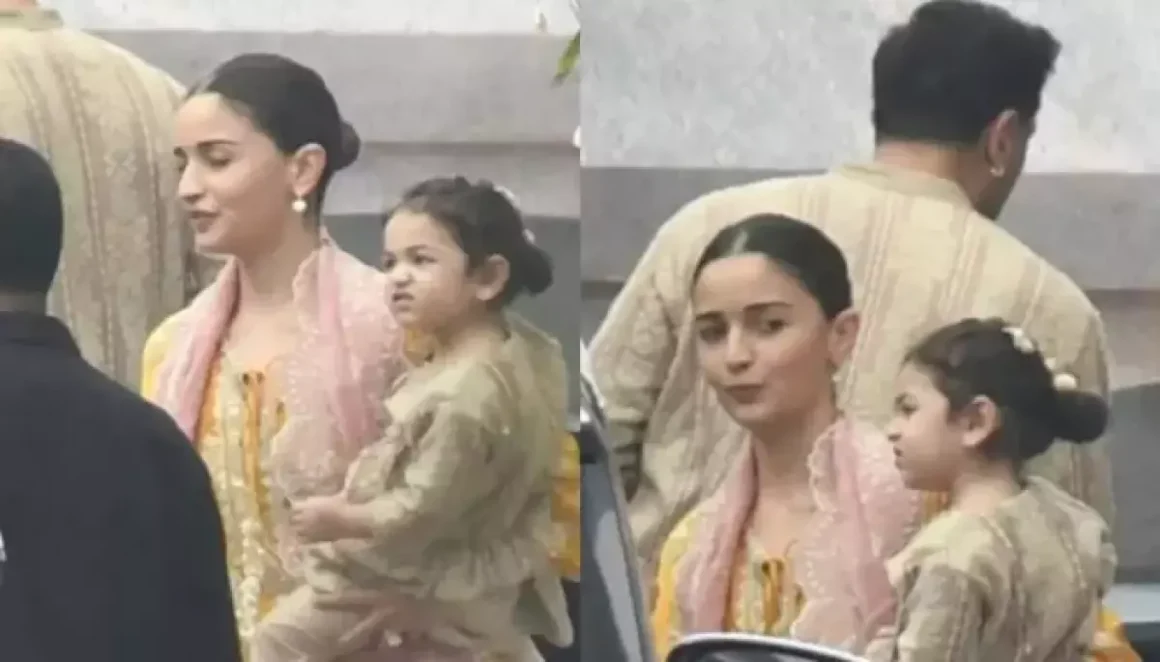 Raha And Daddy, Ranbir Kapoor Twin For Diwali, Her Cute Expressions Make Fans Say, ‘Like Mother…’