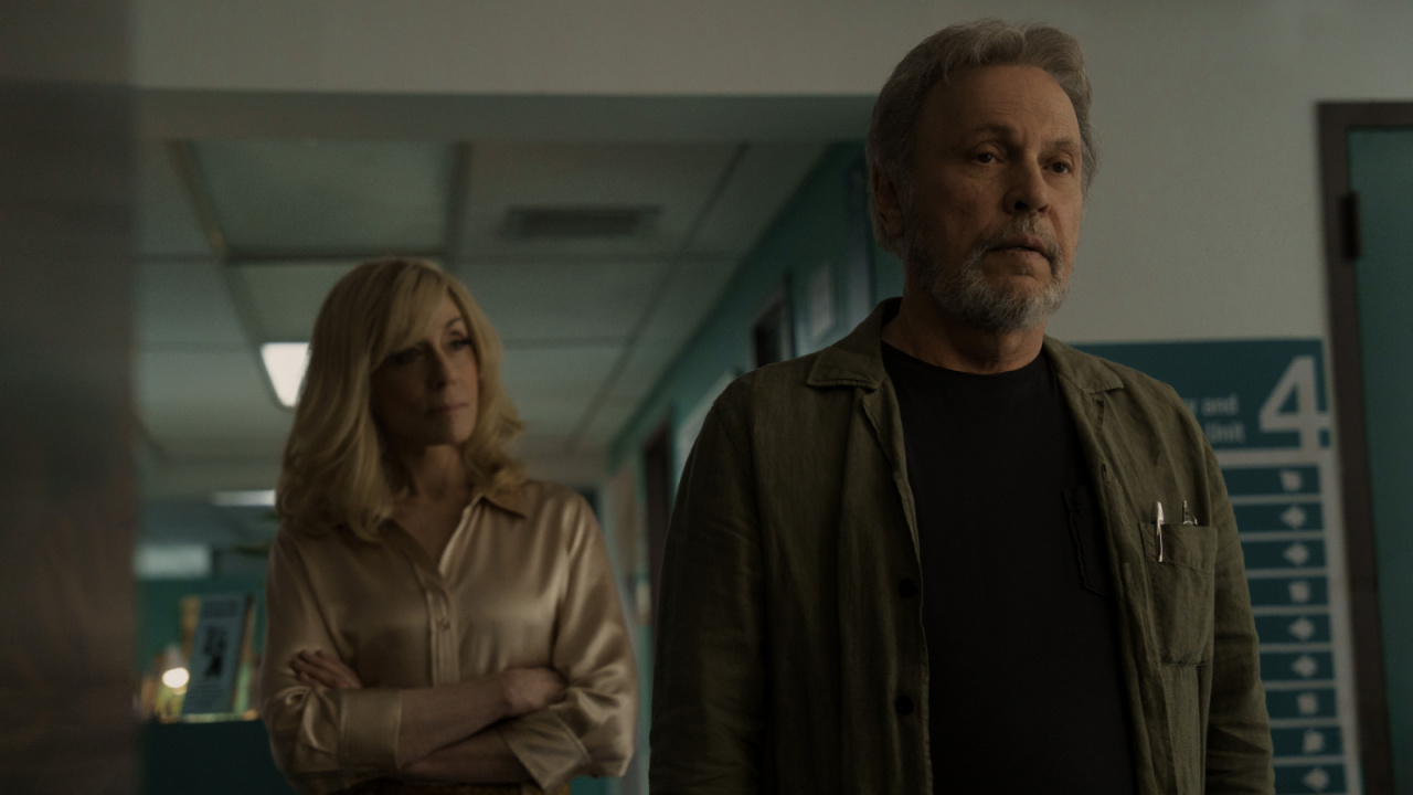 (L to R) Judith Light and Billy Crystal in 'Before,' premiering October 25, 2024 on Apple TV+.