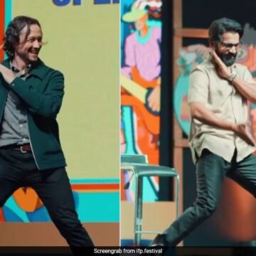 Rajkummar Rao And Inception Actor Joseph Gordon Levitt Groove To Stree 2 Song Aayi Nai. Watch