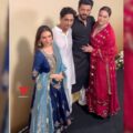 Sonakshi Sinha And Zaheer Iqbal Photobomb Aditi Rao Hydari And Sidharth At Diwali Party. Watch