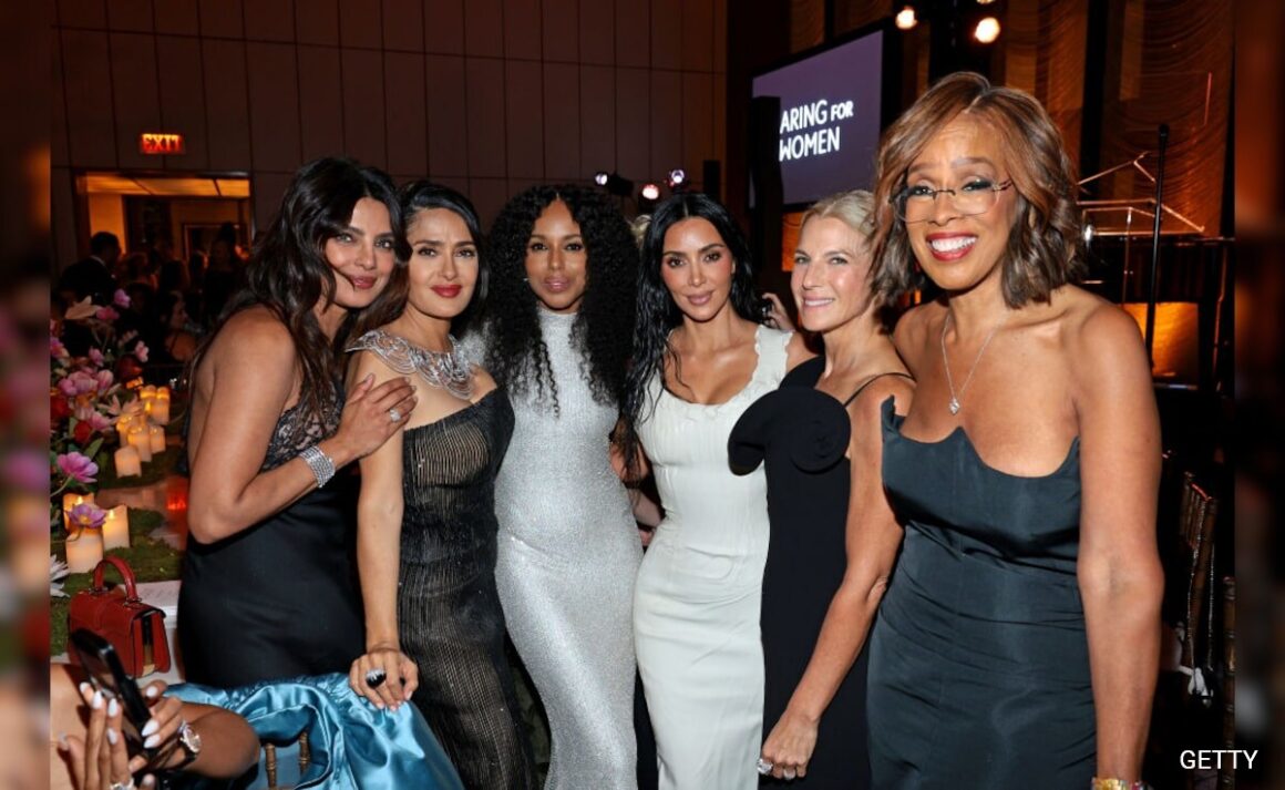 Priyanka Chopra, Salma Hayek, Kim Kardashian And Others At An Event