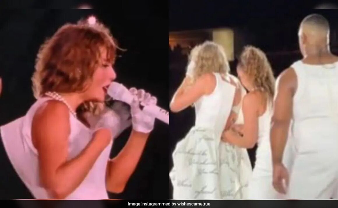 Taylor Swift Handles Wardrobe Malfunction During Miami Concert Like A Boss. Watch