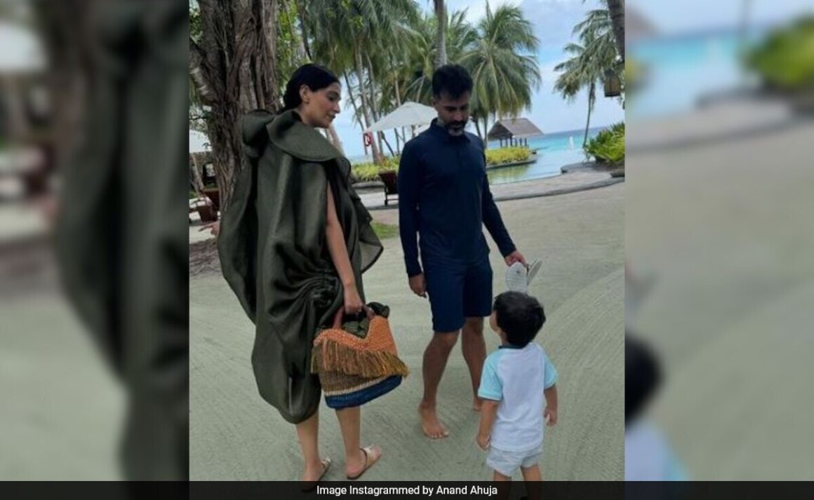 Inside Anand Ahuja And Sonam Kapoor’s “First Trip With Son Vayu” To Maldives