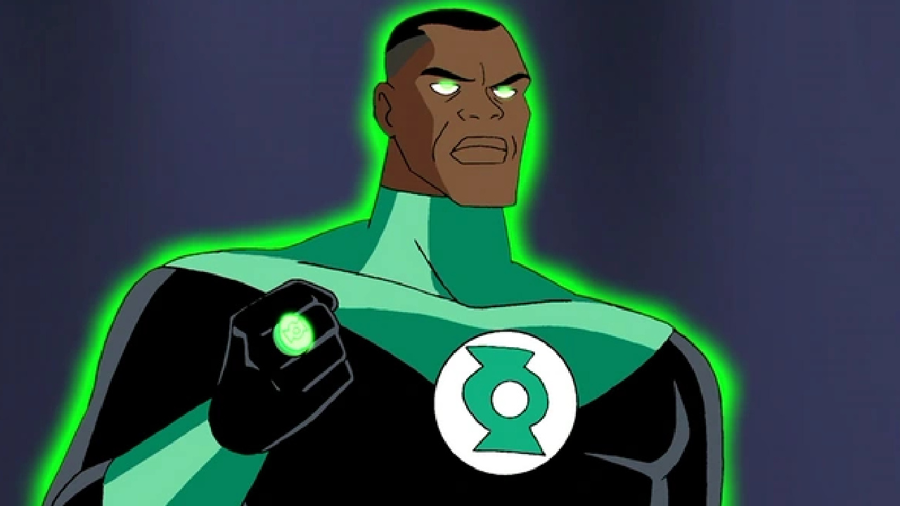 Green Lantern John Stewart in 'Justice League'. Photo: DC Animation.