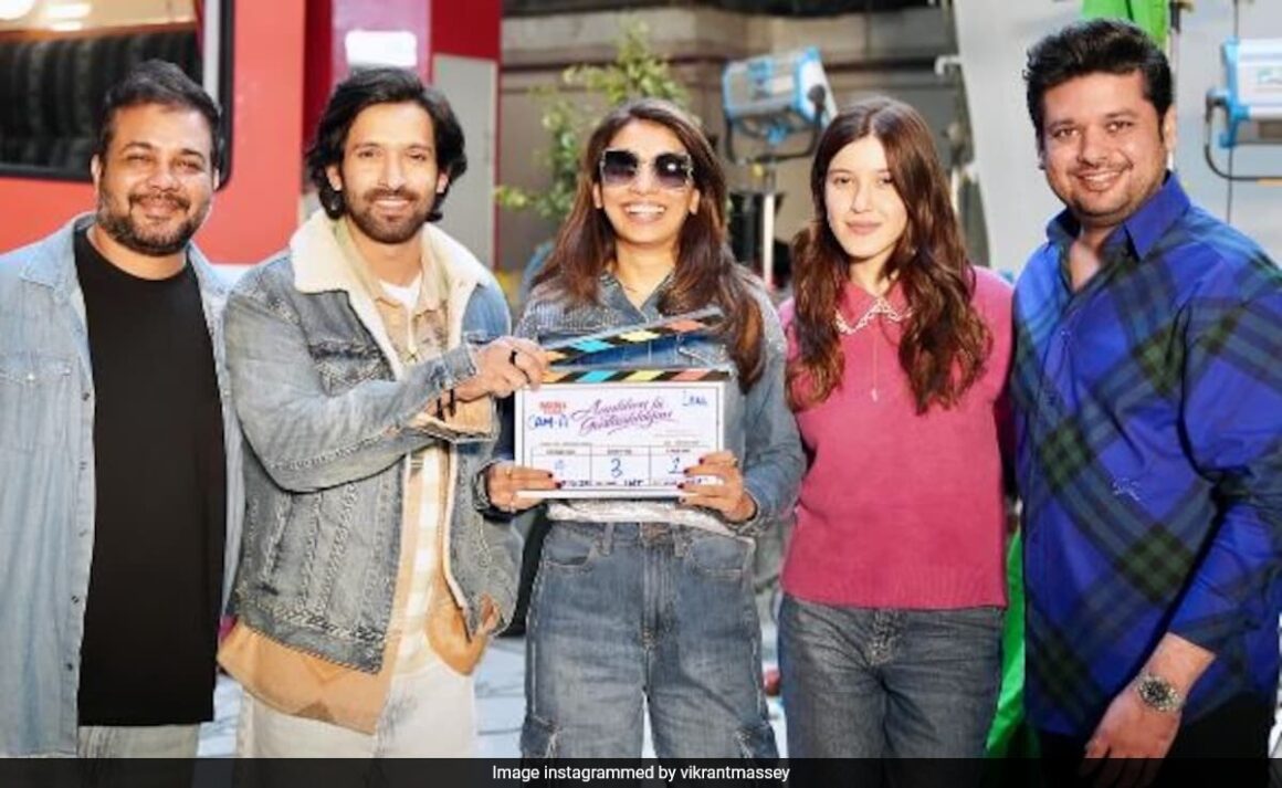 Vikrant Massey And Shanaya Kapoor Begin Shooting For Aankhon Ki Gustaakhiyan