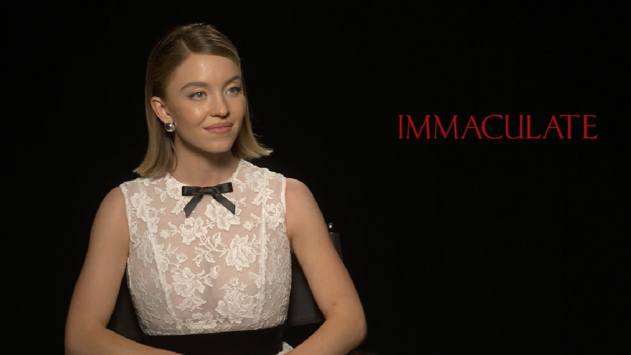 Sydney Sweeney talks 'Immaculate.'