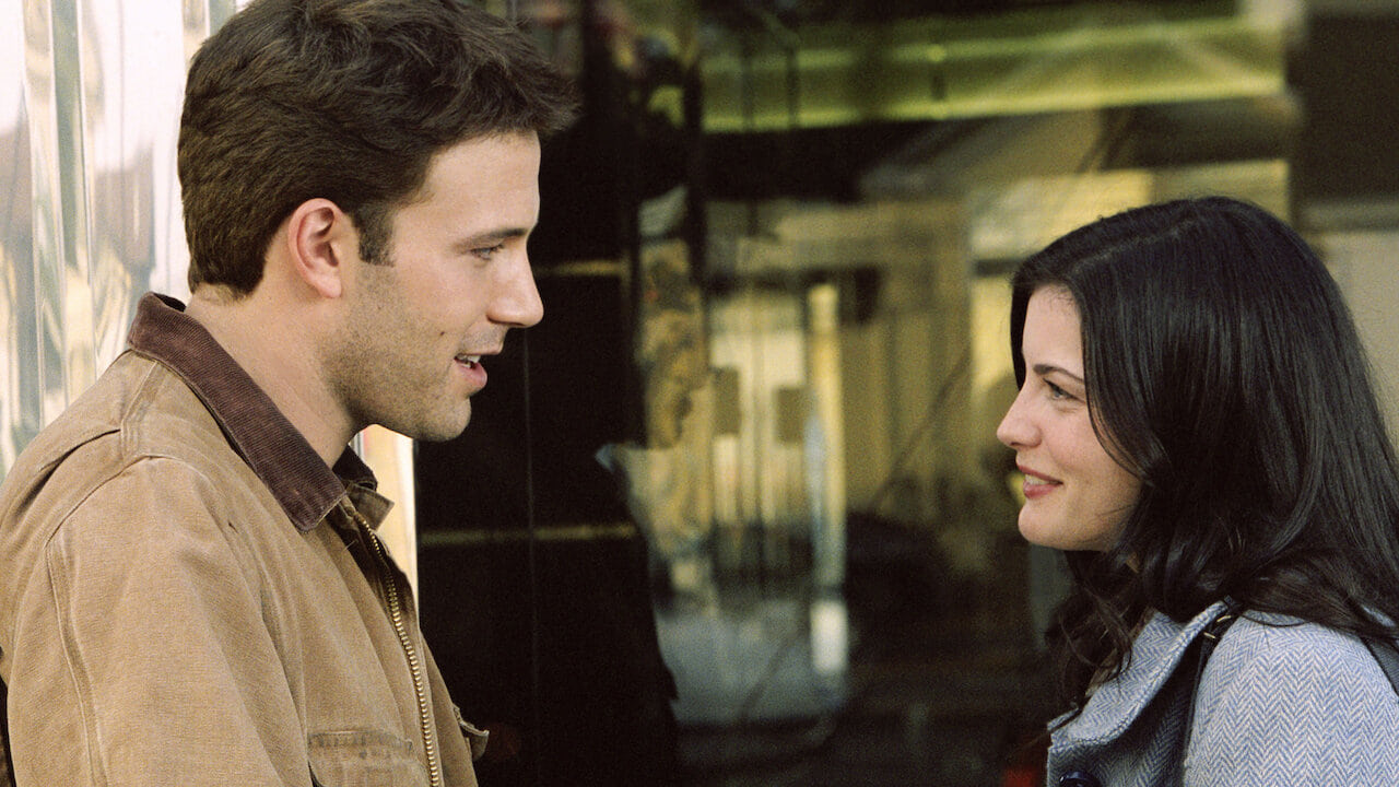 (L to R) Ben Affleck and Liv Tyler in 'Jersey Girl'. Photo: Miramax Films.