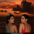 Inside Janhvi Kapoor’s Beach Date With Sunset, Sand And Sister Khushi Kapoor’s Company