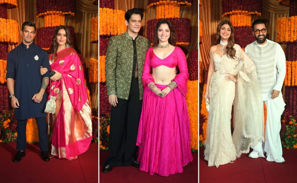 Tamannaah-Vijay Varma, Shilpa Shetty-Raj Kundra, Bipasha Basu-Karan Singh Grover Attend Ramesh Taurani’s Bash