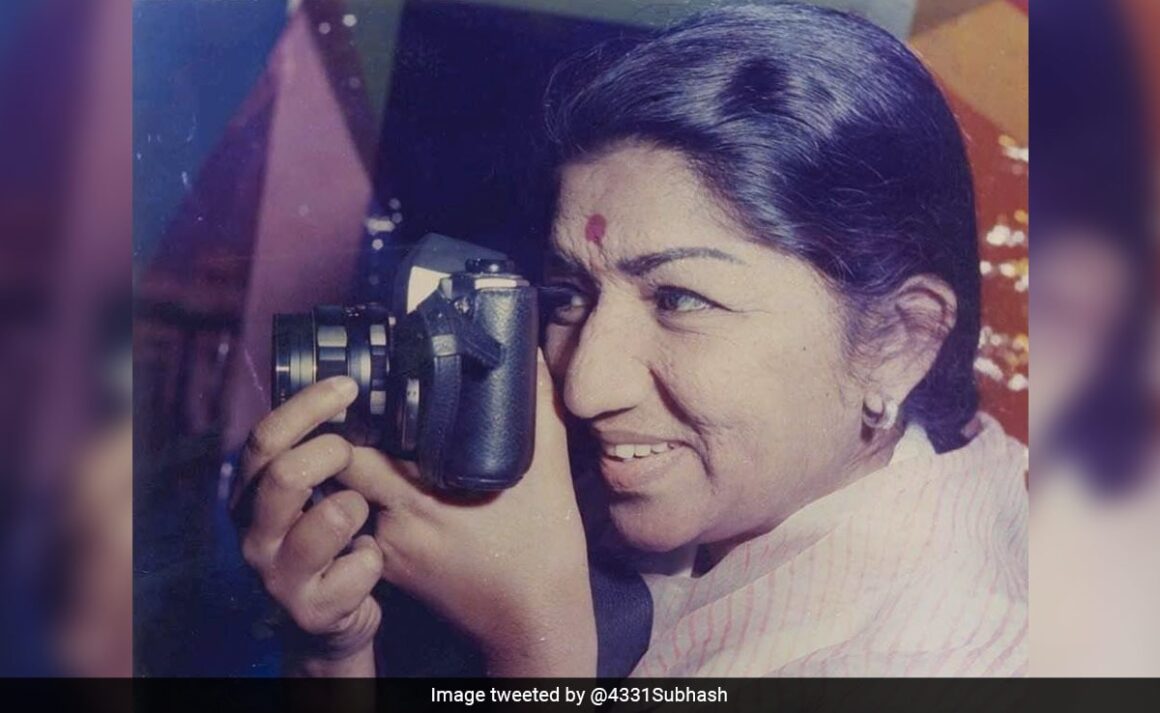 Lata Mangeshkar’s “Fascination For People And Faces” Began A Passion For Photography