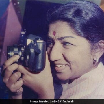 Lata Mangeshkar’s “Fascination For People And Faces” Began A Passion For Photography