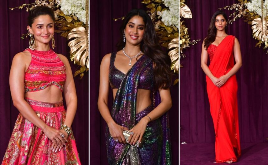 Alia Bhatt, Janhvi Kapoor, Suhana Khan And Others At Manish Malhotra’s Starry Diwali Party