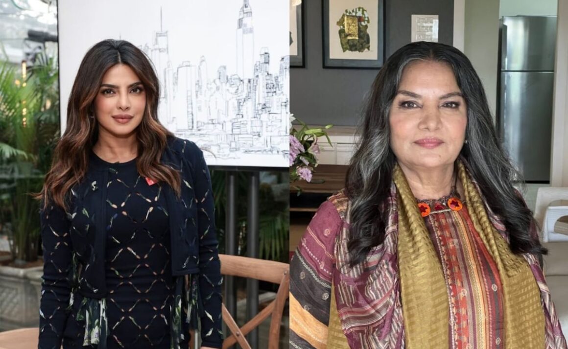 Priyanka Chopra Congratulates Shabana Azmi On Excellence in Cinema Award