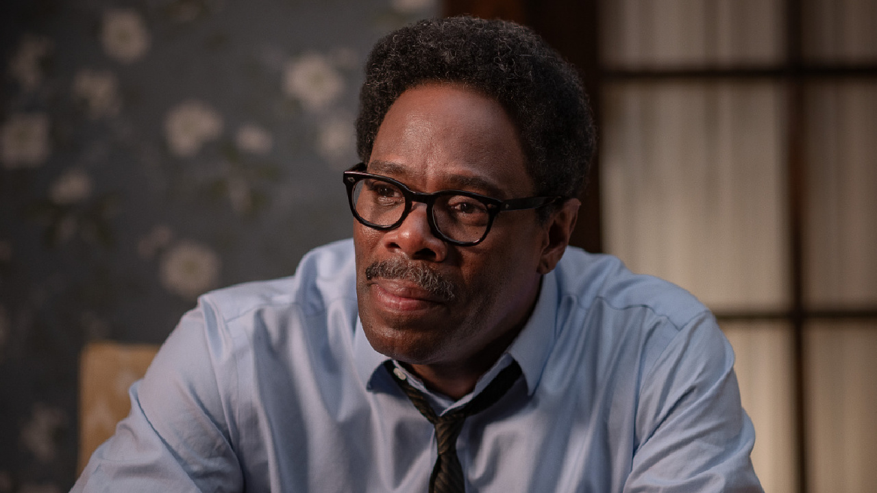 Colman Domingo as Bayard Rustin in 'Rustin.' Photo: David Lee/Netflix.