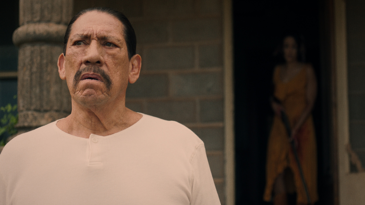 Danny Trejo as “Bravo” in the horror/thriller/action film, 'Seven Cemeteries', a Quiver Distribution release. Photo courtesy of Quiver Distribution.