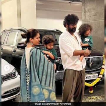 Nayanthara And Vignesh Shivan’s Famjam With Sons Uyir And Ulag