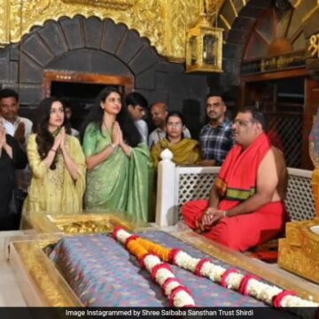 Shraddha Kapoor Visits Shirdi Sai Baba Temple To Celebrate Stree 2’s 50-Day Run In Theatres