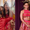 Alia Bhatt Repeats Her Mehendi Lehenga For Manish Malhotra’s Diwali Party