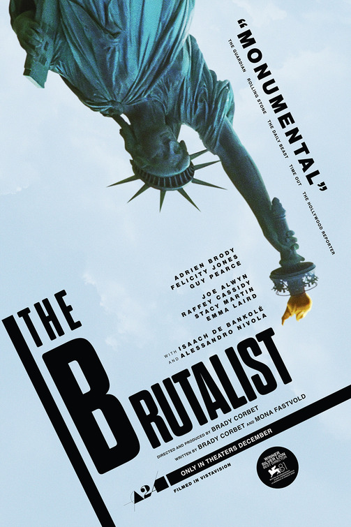 The Brutalist movie poster