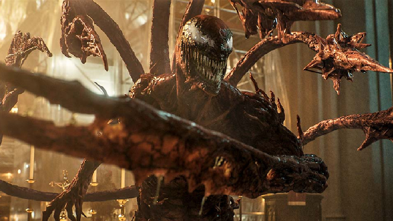 Carnage in 2021's 'Venom: Let There Be Carnage.' Photo: Sony.