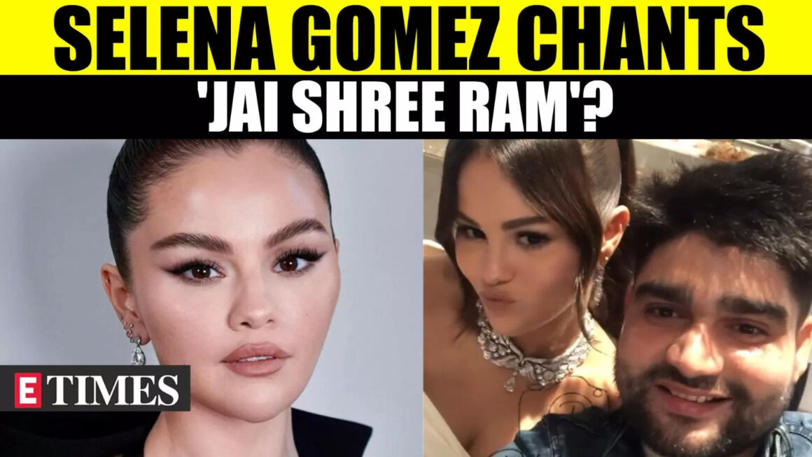 Indian Man Asks Selena Gomez To Chant ‘Jai Shree Ram’, Video Goes Viral