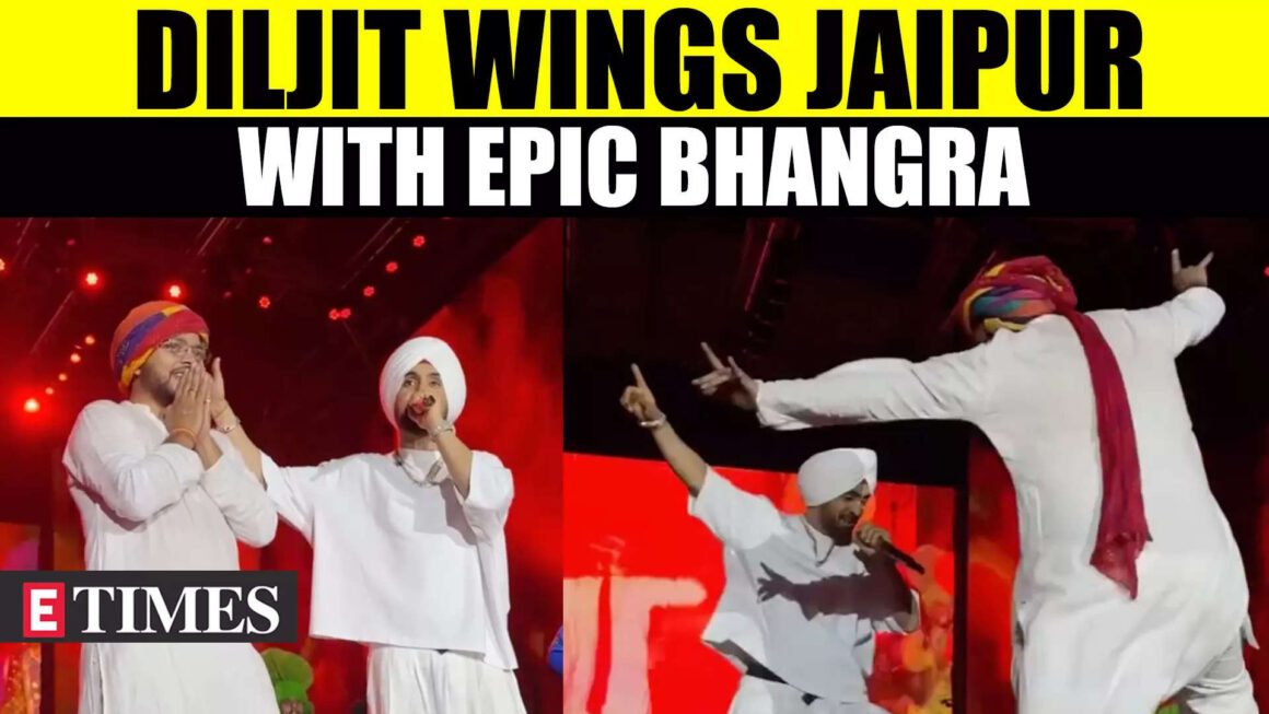 ‘Mera Bhai Marwari…’, Diljit Dosanjh’s Bhangra Dance With Marwari Fan Sparks Viral Frenzy Online