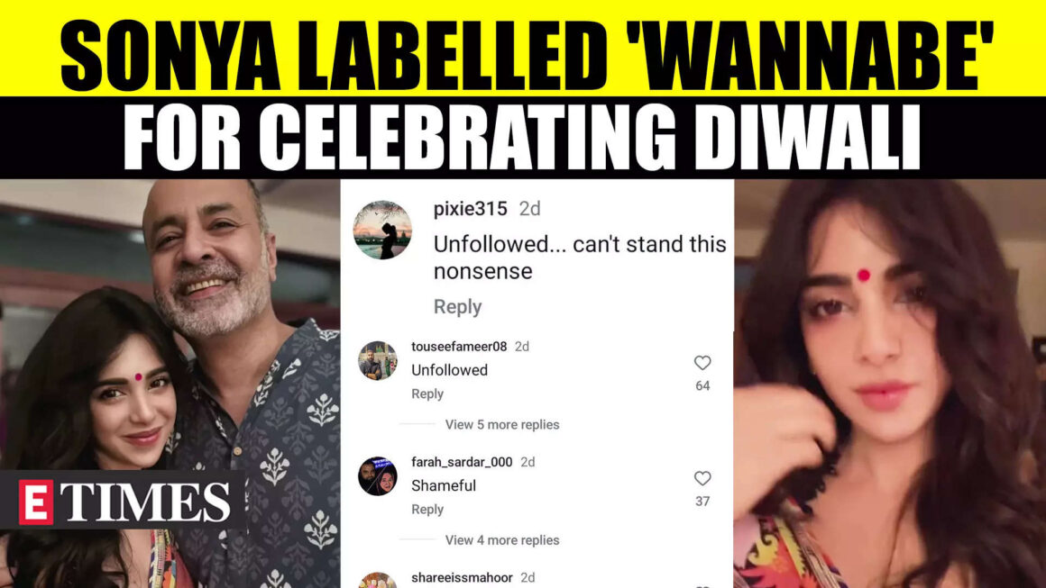 Pakistani Actress Sonya Hussaiyn Slammed For Celebrating Diwali; Netizens Demand Her To ‘Go To India