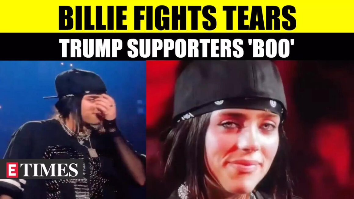 Billie Eilish Tears Up At Nashville Concert, Trump Supporters Walk Out | WATCH