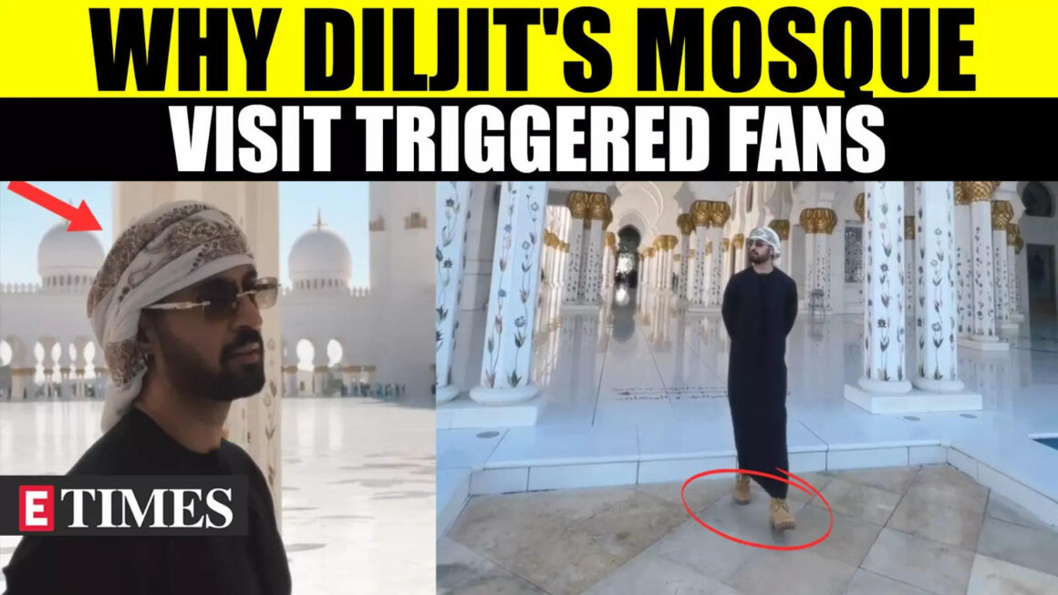 Diljit Dosanjh Faces Backlash in Abu Dhabi; Controversy Erupts Over His ‘Disrespectful’ Gesture