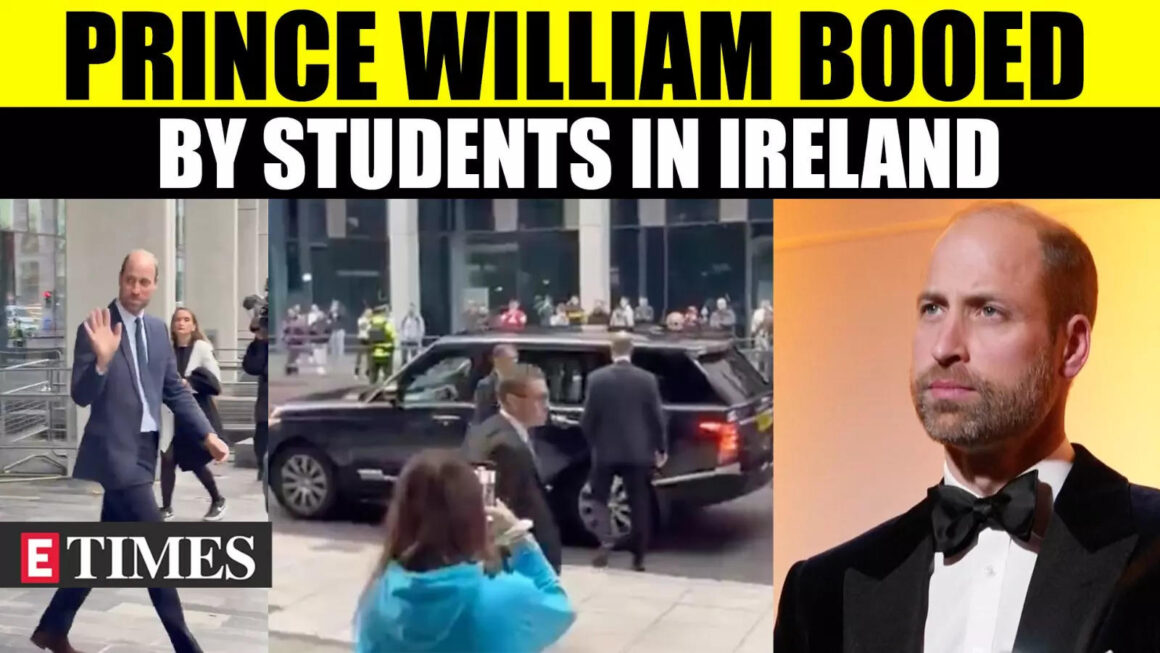 Prince William Faces Boos and Jeers From University Students in Northern Ireland