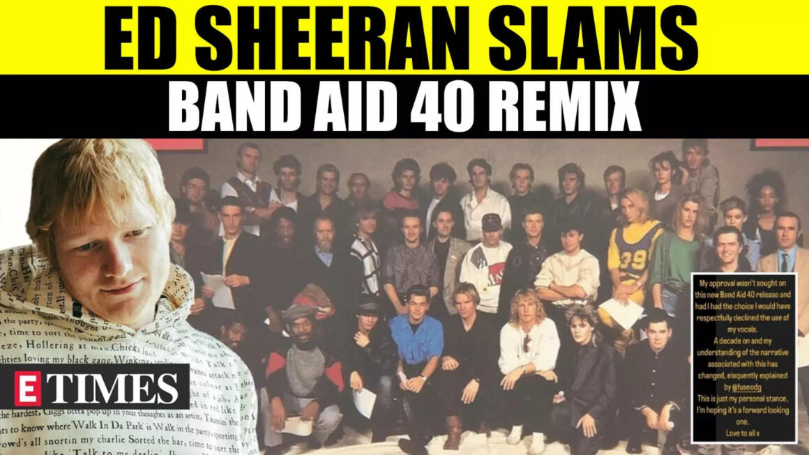 Ed Sheeran Outraged Over Band Aid 40 Remix