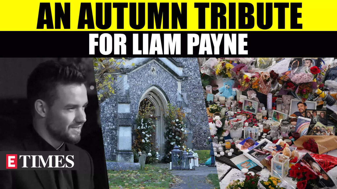 Liam Payne's Funeral: Autumn Blooms, White Roses & Fall Foliage Transform Funeral Venue