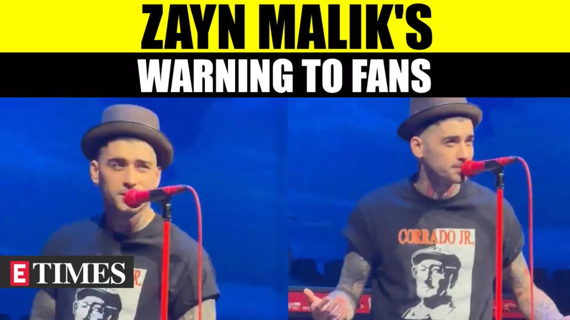 Zayn Malik Issues A Stern Alert To His Fans Amid Chaos At London Concert