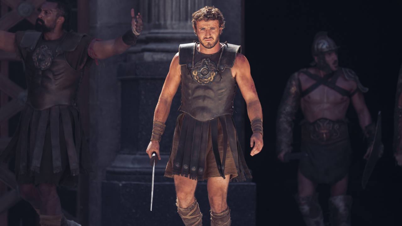 Paul Mescal plays Lucius in 'Gladiator II' from Paramount Pictures.