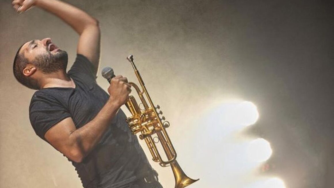 Ibrahim Maalouf loves to blow the trumpet in his own way