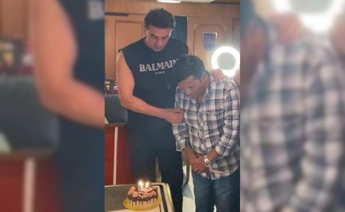 Ranbir Kapoor Celebrates Team Member’s Birthday On The Set Of Sanjay Leela Bhansali Film