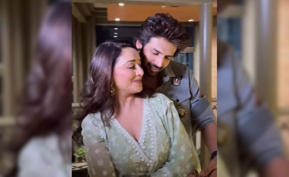 Kartik Aaryan Is “Living His Dream” As He Dances To Pehla Pehla Pyaar With Madhuri Dixit. Watch