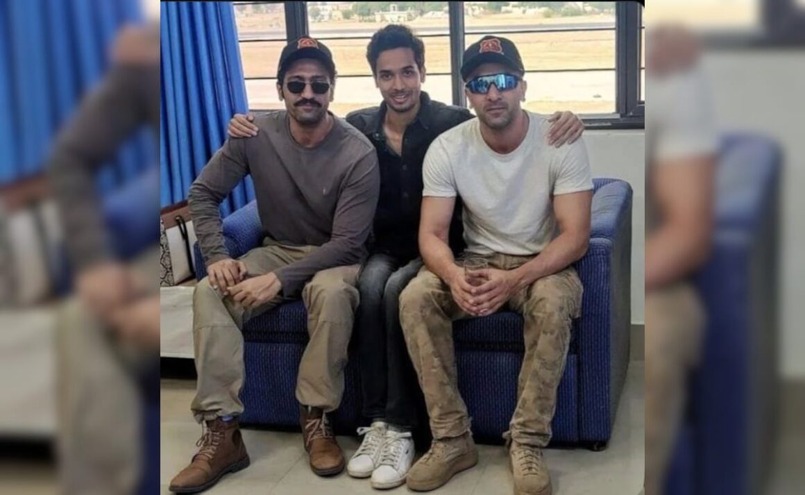 Ranbir Kapoor And Vicky Kaushal In One Frame With A Fan From Sanjay Leela Bhansali’s Love And War Shoot. See Pic.