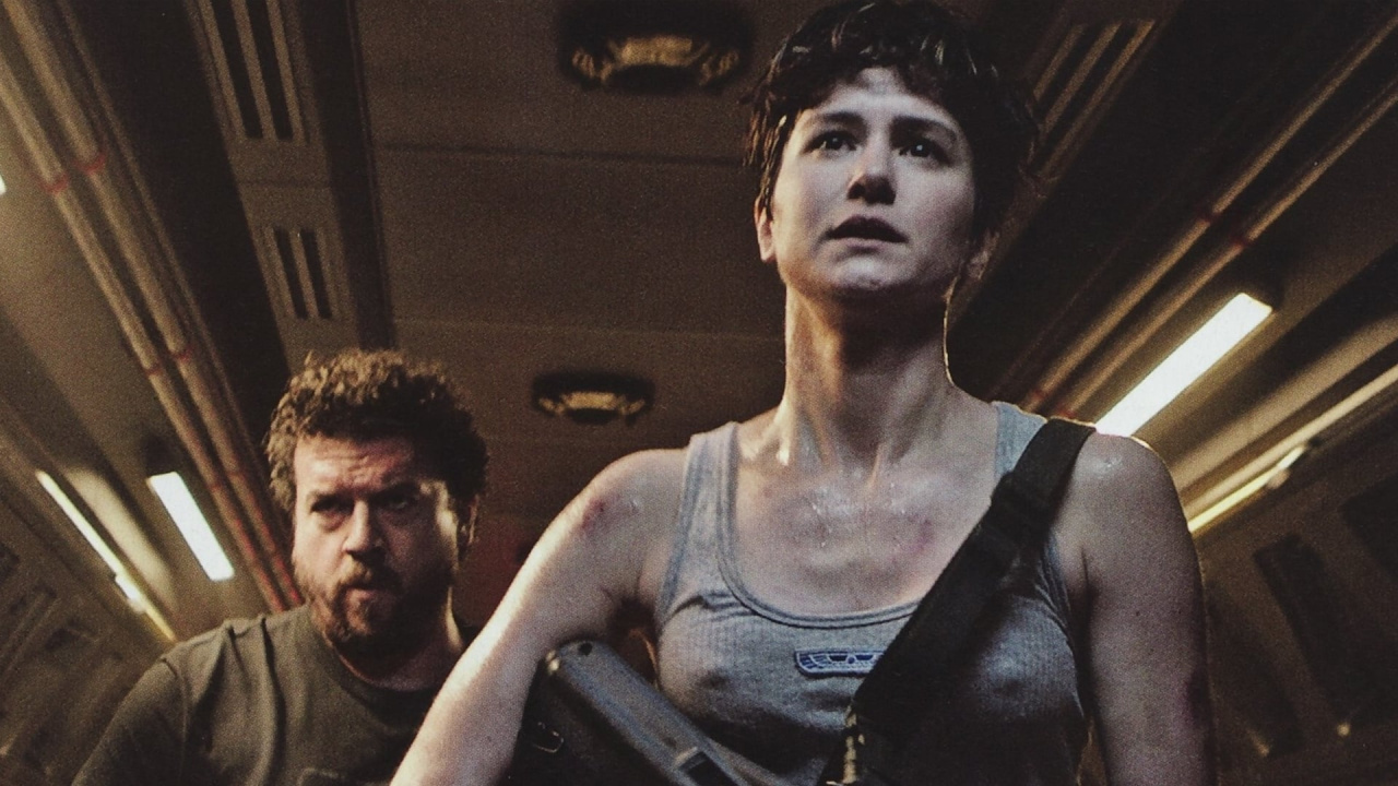 (L to R) Danny McBride and Katherine Waterston in 'Alien: Covenant'. Photo: 20th Century Fox.