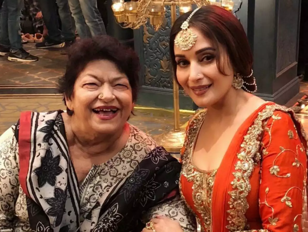 saroj khan madhuri dixit nene kalank movie 