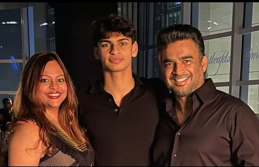 Maddy with his family