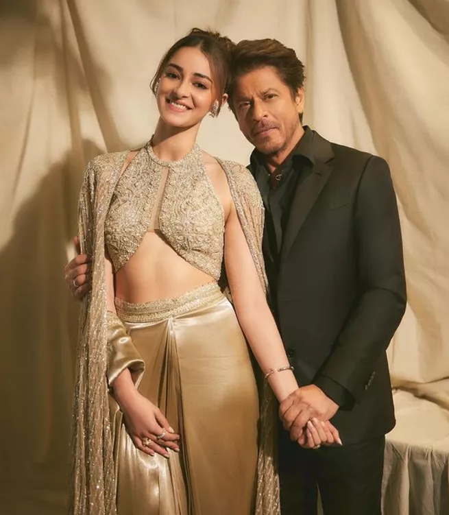 Ananya and SRK