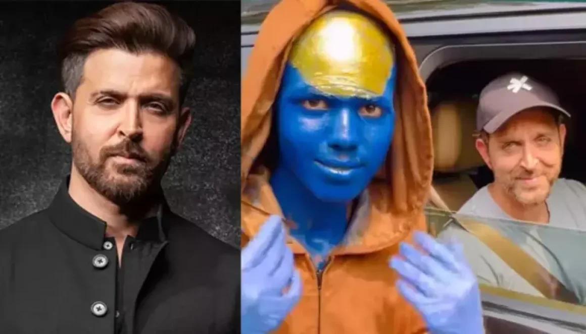 Hrithik Roshan Meets His Fan Dressed As ‘Jadoo’ Outside His Home, Netizens React