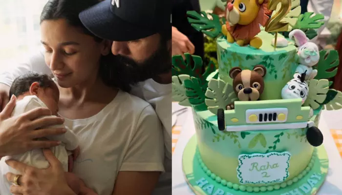 Inside Raha Kapoor's Jungle-Themed 2nd B'Day Party: Two-Tiered Cake With Lion Topper To Micky-Minnie