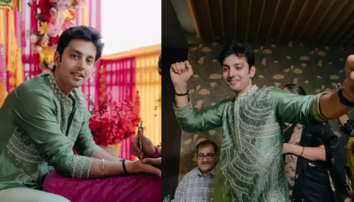 Hemansh Kohli Dances His Heart Out At His ‘Mehendi’, Dons Henna Featuring To-Be-Wife’s Name Initials