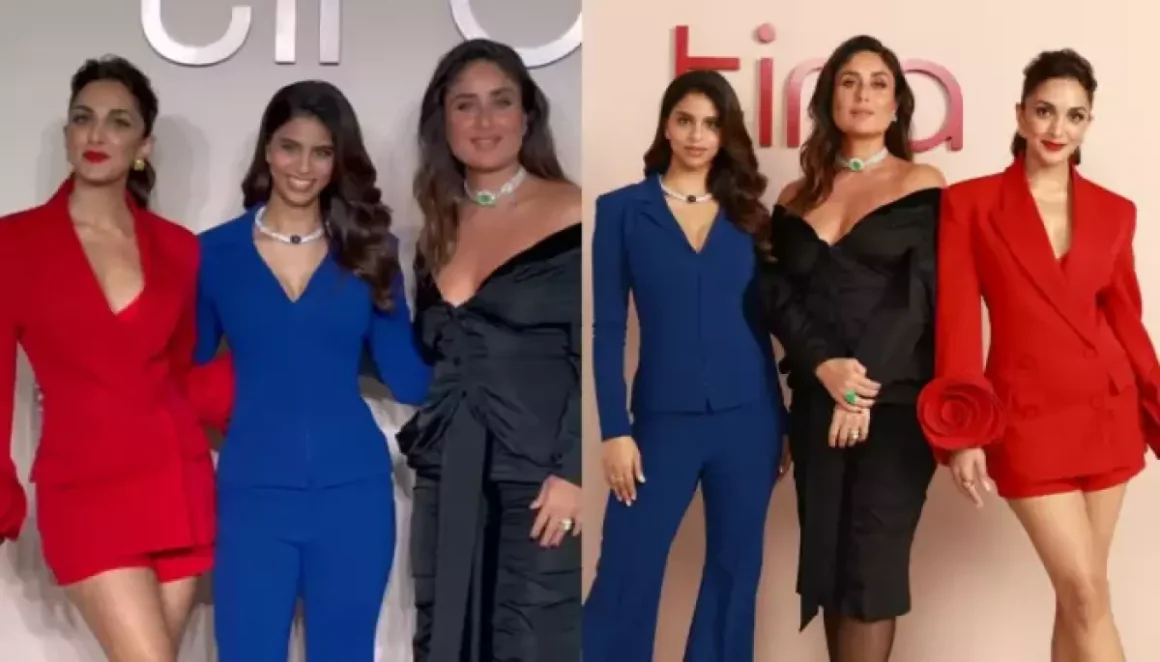 Kareena, Suhana And Kiara Dazzle At Tira Beauty Store Launch In Timeless Fashion