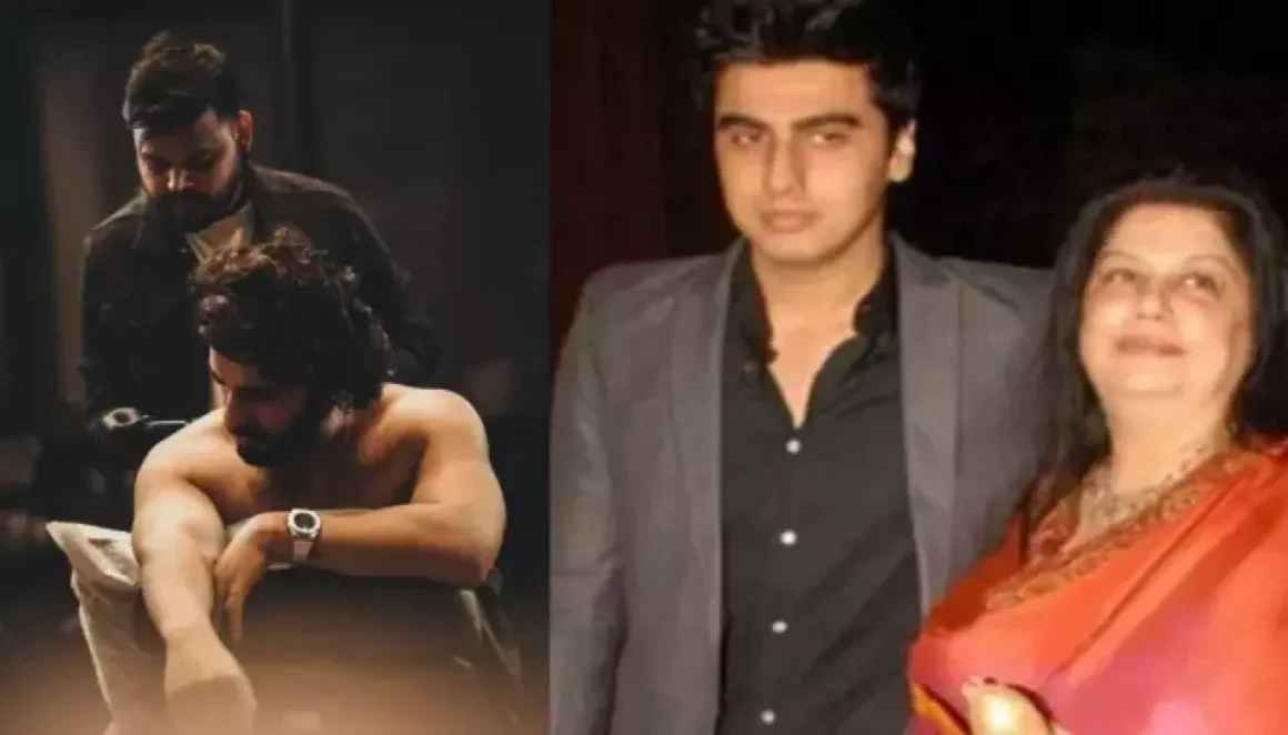 Arjun Kapoor Dedicates New Tattoo ‘Rab Rakha’ To His Mom, Late Mona Shourie